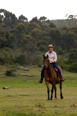 Riding lesson